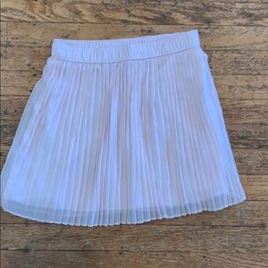 Abercrombie Pink Pleated Skirt